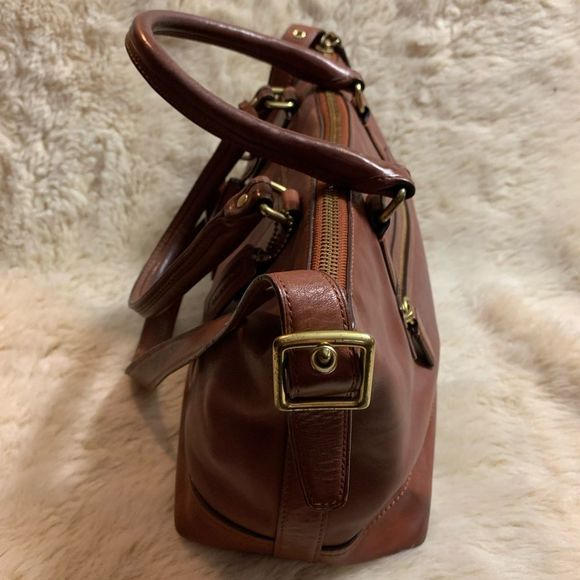 Coach Legacy Leather Molly Satchel in Brown - Picture 10 of 11